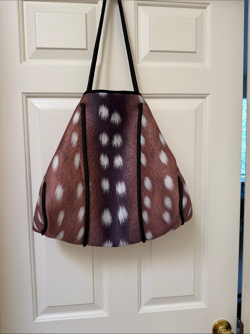 Parker & Hyde Axis Neoprene Tote Bag - Deer Print (No Pouch)